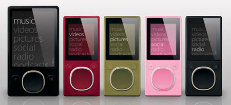 2nd Generation Zune Family of Products