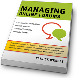 Managing Online Forums Book Image